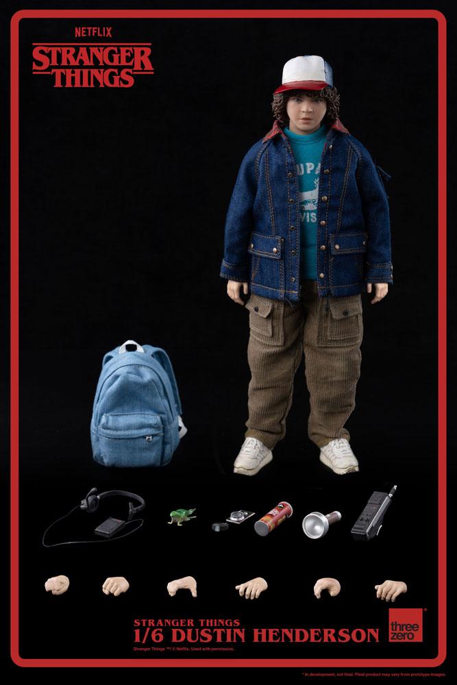 ThreeZero Stranger Things Dustin Henderson 1/6 Actionfigur