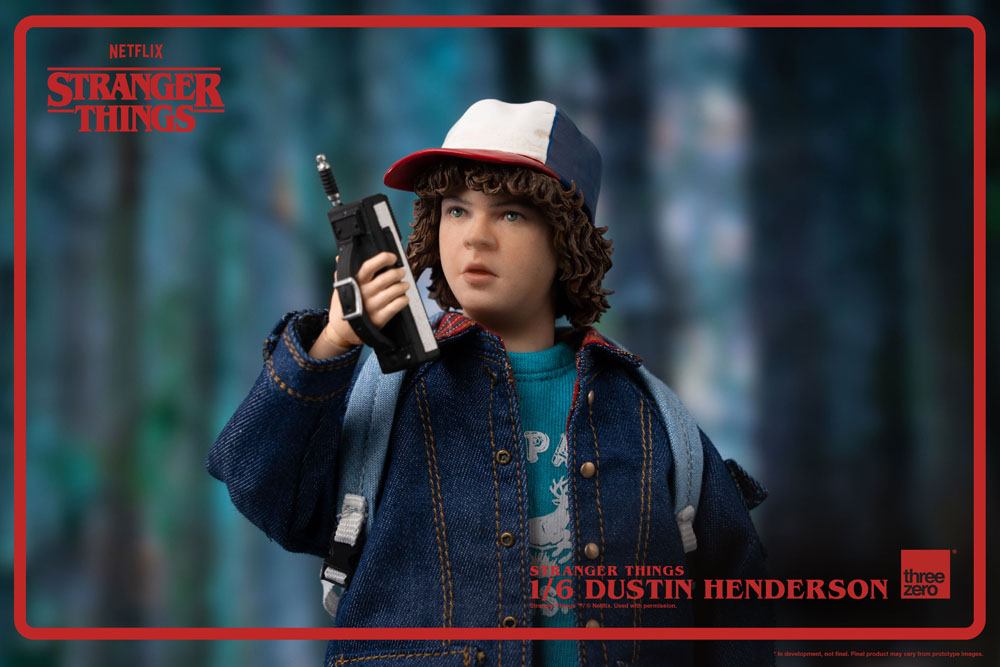 ThreeZero Stranger Things Dustin Henderson 1/6 Actionfigur