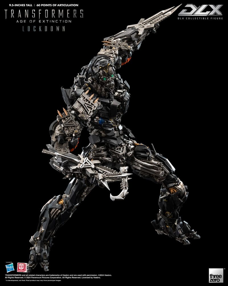 ThreeZero Transformers Age Of Extinction Lockdown DLX 1/6 Actionfigur