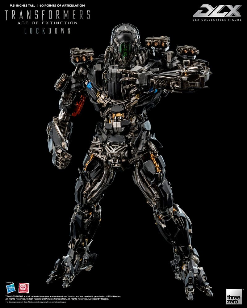 ThreeZero Transformers Age Of Extinction Lockdown DLX 1/6 Actionfigur