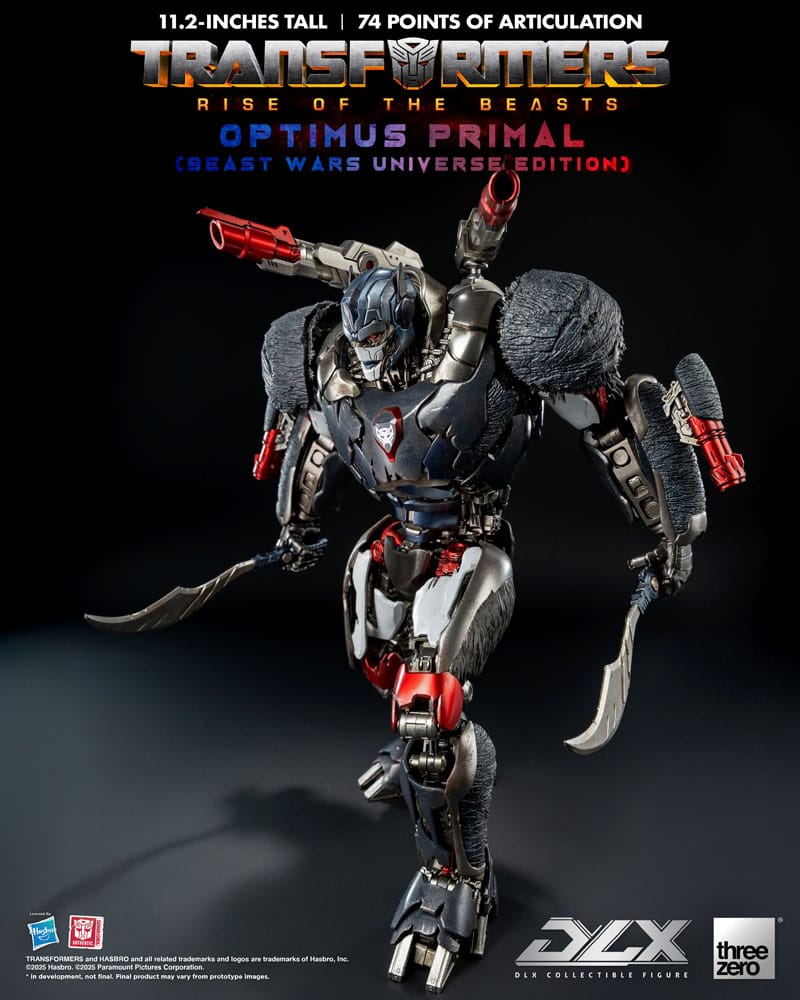 ThreeZero Transformers Aufstieg der Bestien Optimus Primal DLX Beast Wars Universe Edition Actionfigur