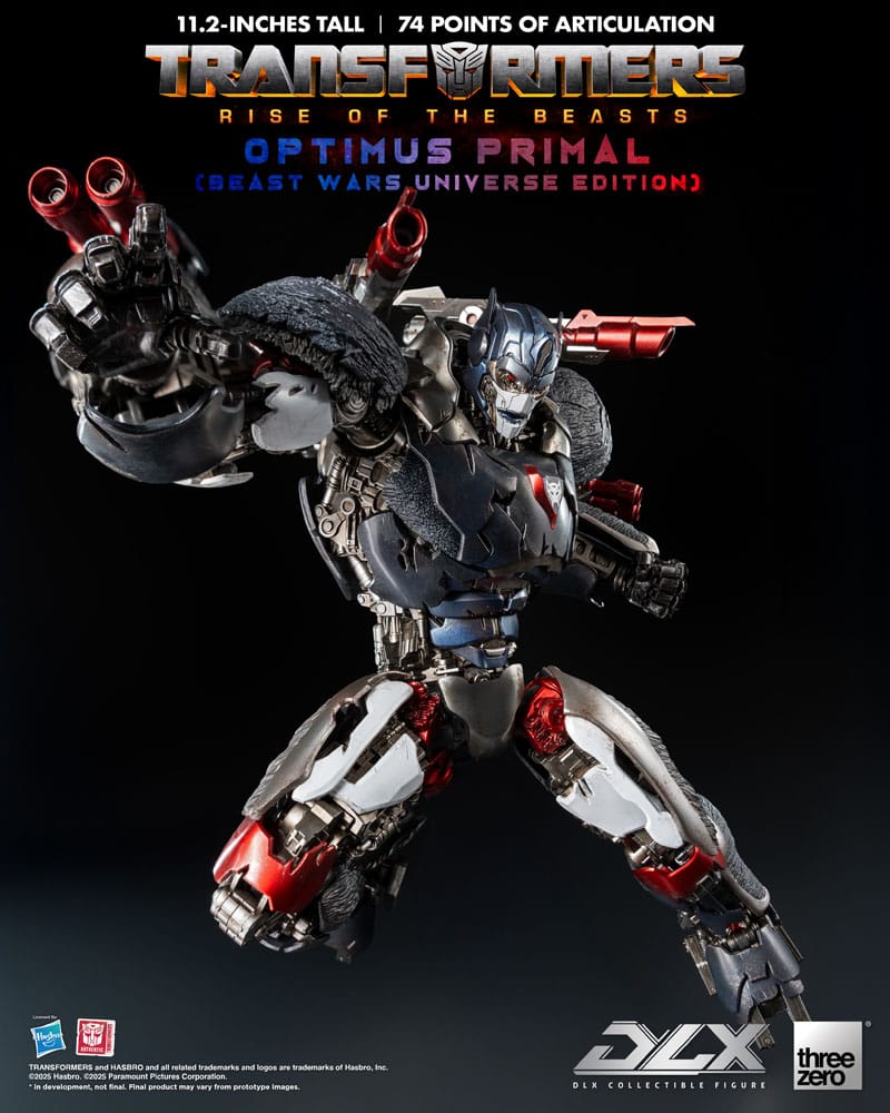 ThreeZero Transformers Aufstieg der Bestien Optimus Primal DLX Beast Wars Universe Edition Actionfigur