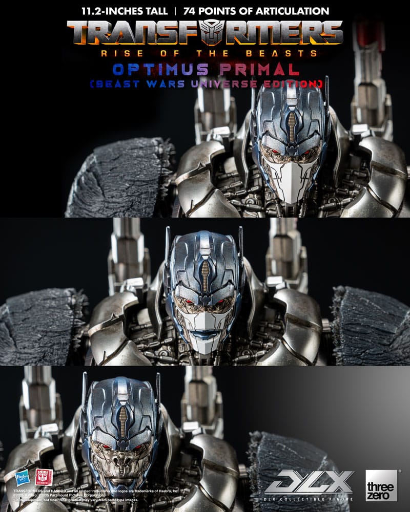 ThreeZero Transformers Aufstieg der Bestien Optimus Primal DLX Beast Wars Universe Edition Actionfigur