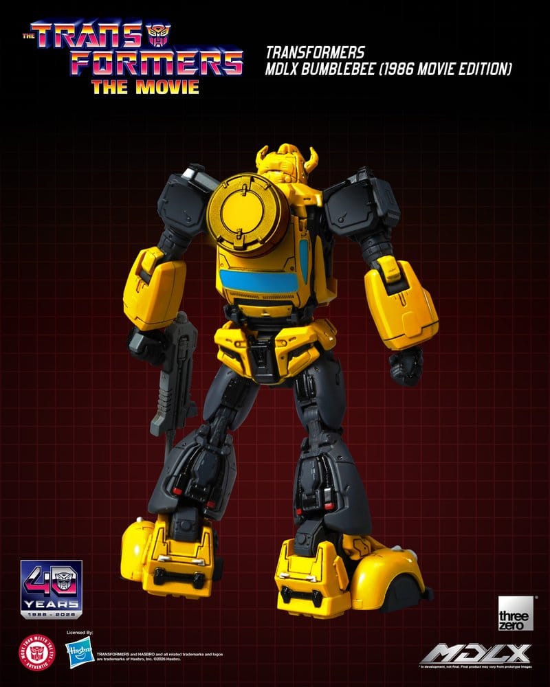 ThreeZero Transformers Bumblebee MDLX 1986 Movie Edition Actionfigur