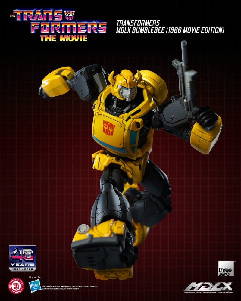 ThreeZero Transformers Bumblebee MDLX 1986 Movie Edition Actionfigur