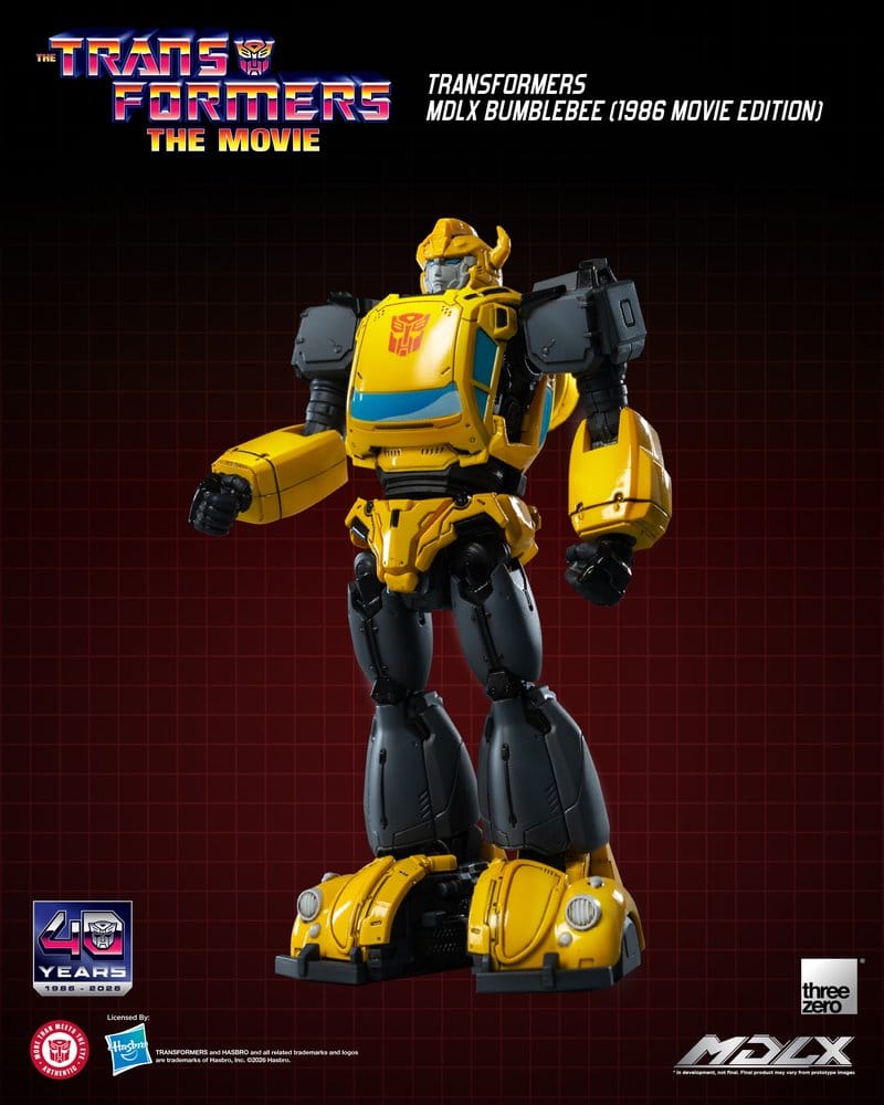 ThreeZero Transformers Bumblebee MDLX 1986 Movie Edition Actionfigur