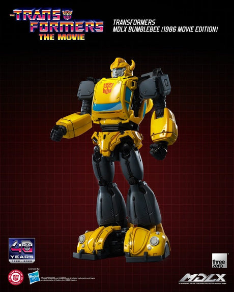 ThreeZero Transformers Bumblebee MDLX 1986 Movie Edition Actionfigur