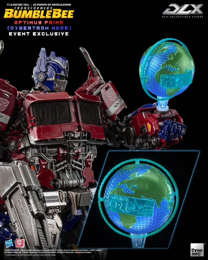 ThreeZero Transformers Bumblebee Optimus Prime Cybertron Mode Actionfigur