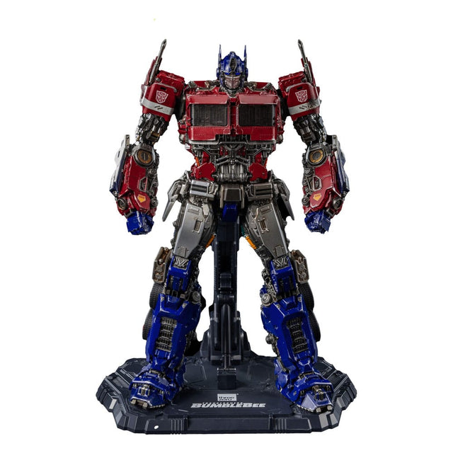 ThreeZero Transformers Bumblebee Optimus Prime Cybertron Mode Actionfigur