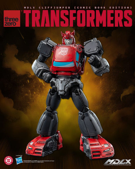 ThreeZero Transformers Cliffjumper MDLX Comic Book Edition Actionfigur