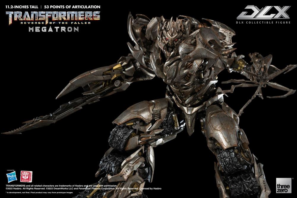 ThreeZero Transformers Die Rache Megatron DLX 1/6 Actionfigur