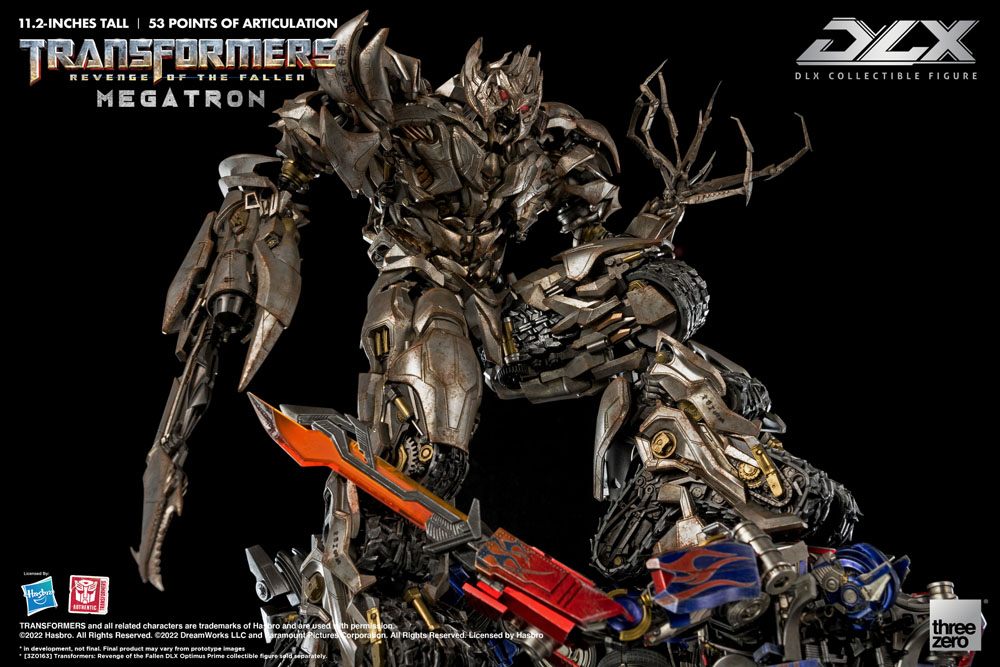 ThreeZero Transformers Die Rache Megatron DLX 1/6 Actionfigur