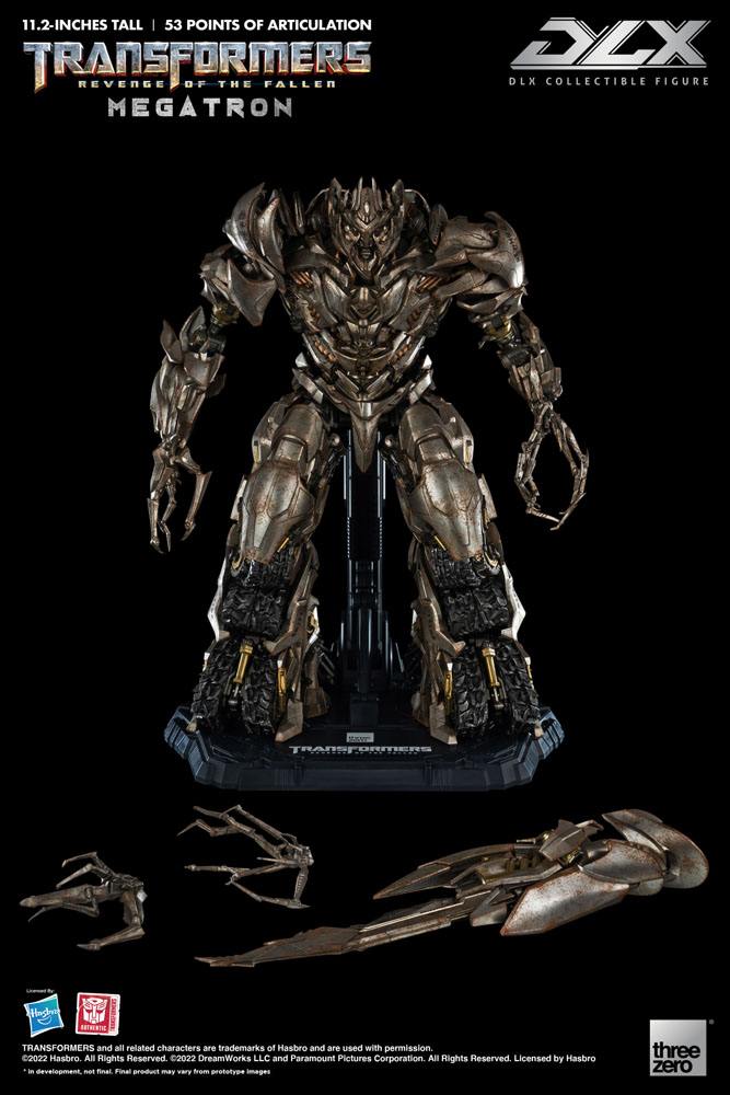 ThreeZero Transformers Die Rache Megatron DLX 1/6 Actionfigur