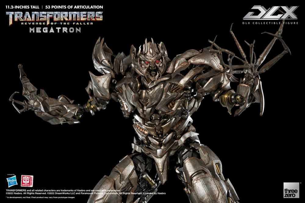 ThreeZero Transformers Die Rache Megatron DLX 1/6 Actionfigur