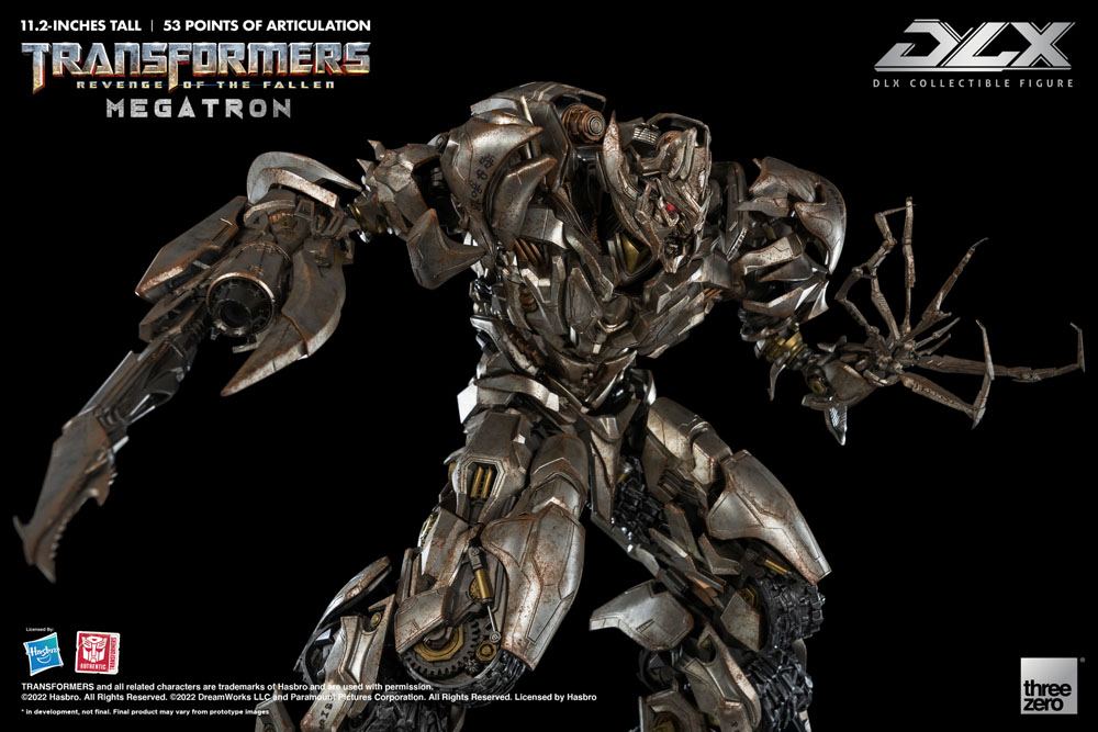 ThreeZero Transformers Die Rache Megatron DLX 1/6 Actionfigur