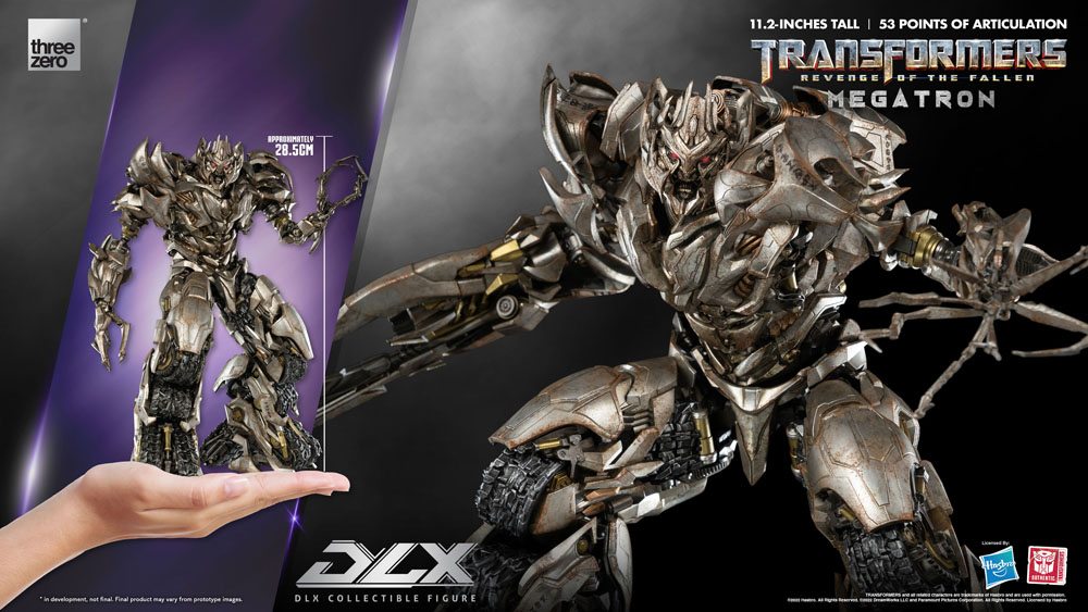 ThreeZero Transformers Die Rache Megatron DLX 1/6 Actionfigur