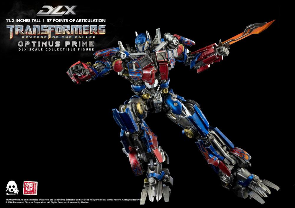 ThreeZero Transformers Die Rache Optimus Prime DLX 1/6 Actionfigur