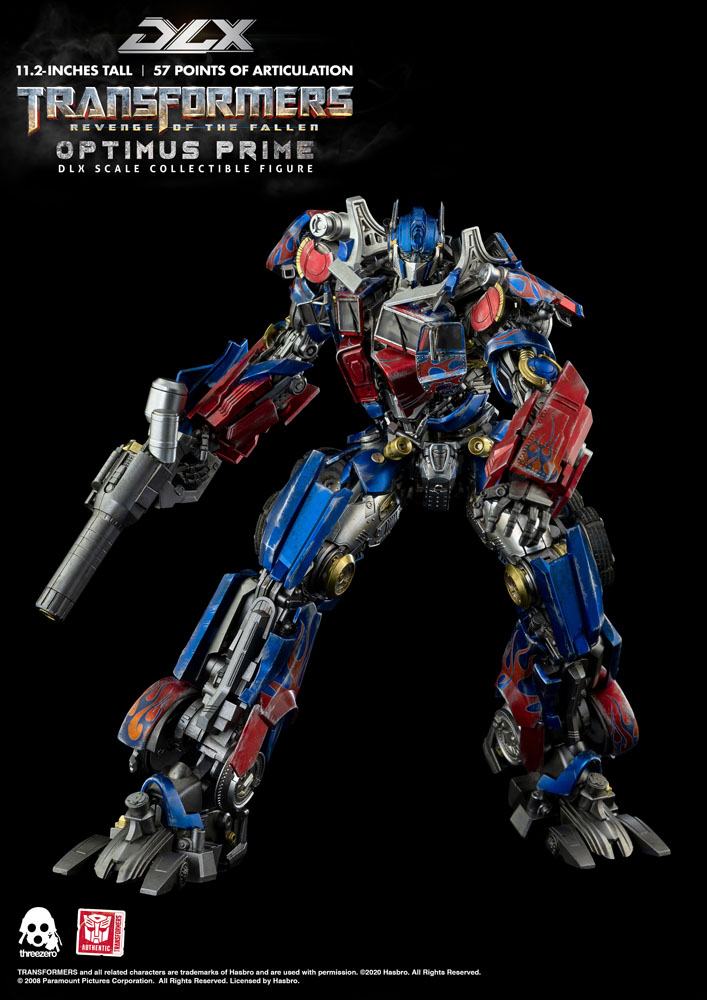 ThreeZero Transformers Die Rache Optimus Prime DLX 1/6 Actionfigur