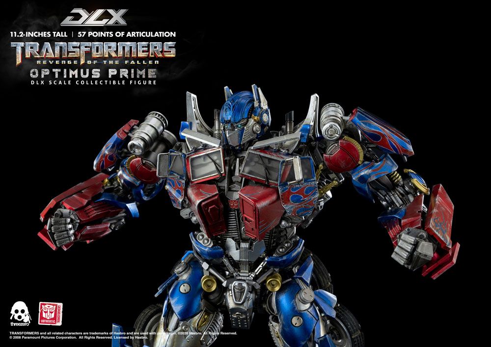 ThreeZero Transformers Die Rache Optimus Prime DLX 1/6 Actionfigur