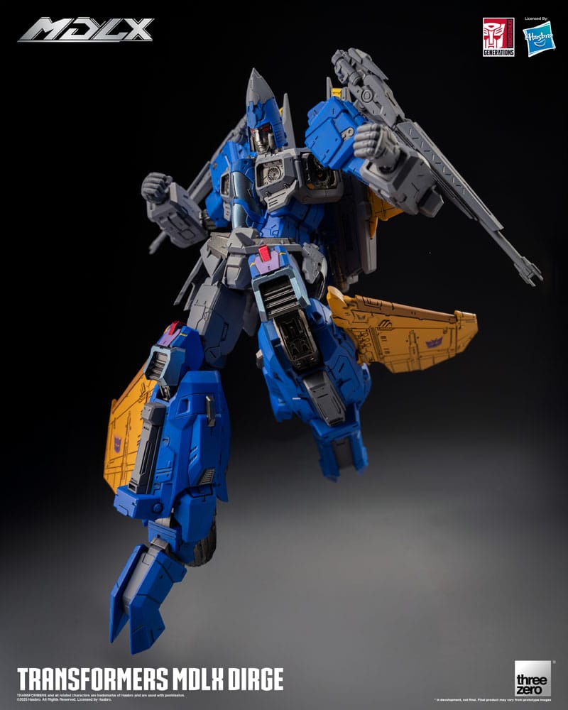 ThreeZero Transformers MDLX Dirge Actionfigur