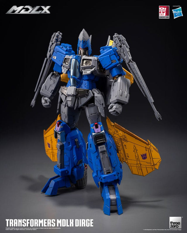 ThreeZero Transformers MDLX Dirge Actionfigur