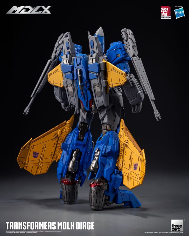ThreeZero Transformers MDLX Dirge Actionfigur