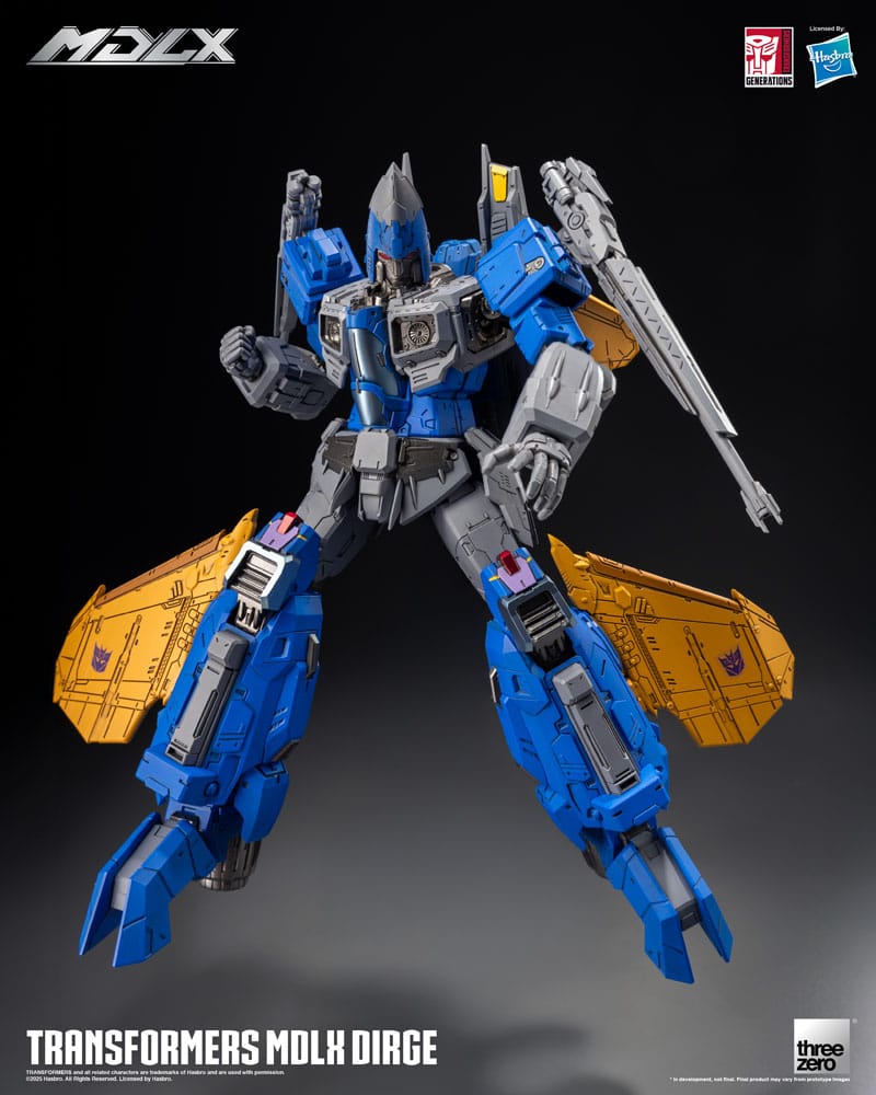 ThreeZero Transformers MDLX Dirge Actionfigur