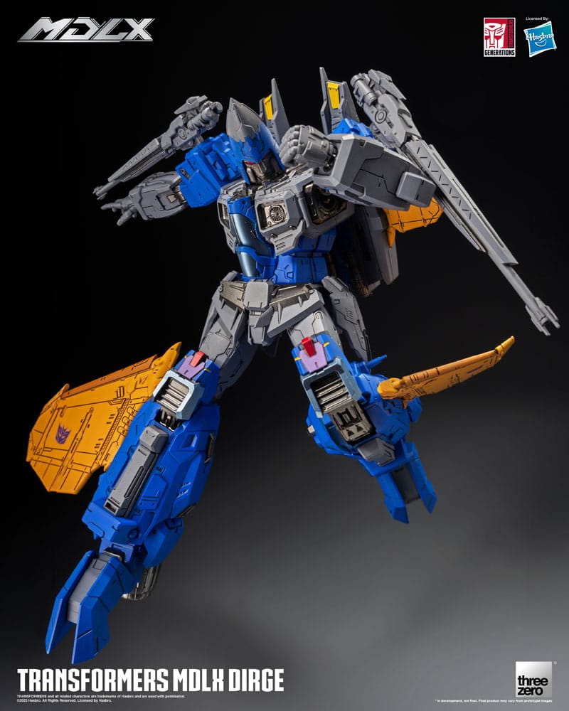 ThreeZero Transformers MDLX Dirge Actionfigur
