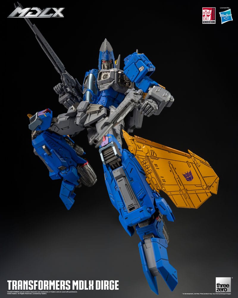 ThreeZero Transformers MDLX Dirge Actionfigur