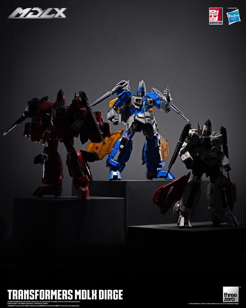 ThreeZero Transformers MDLX Dirge Actionfigur