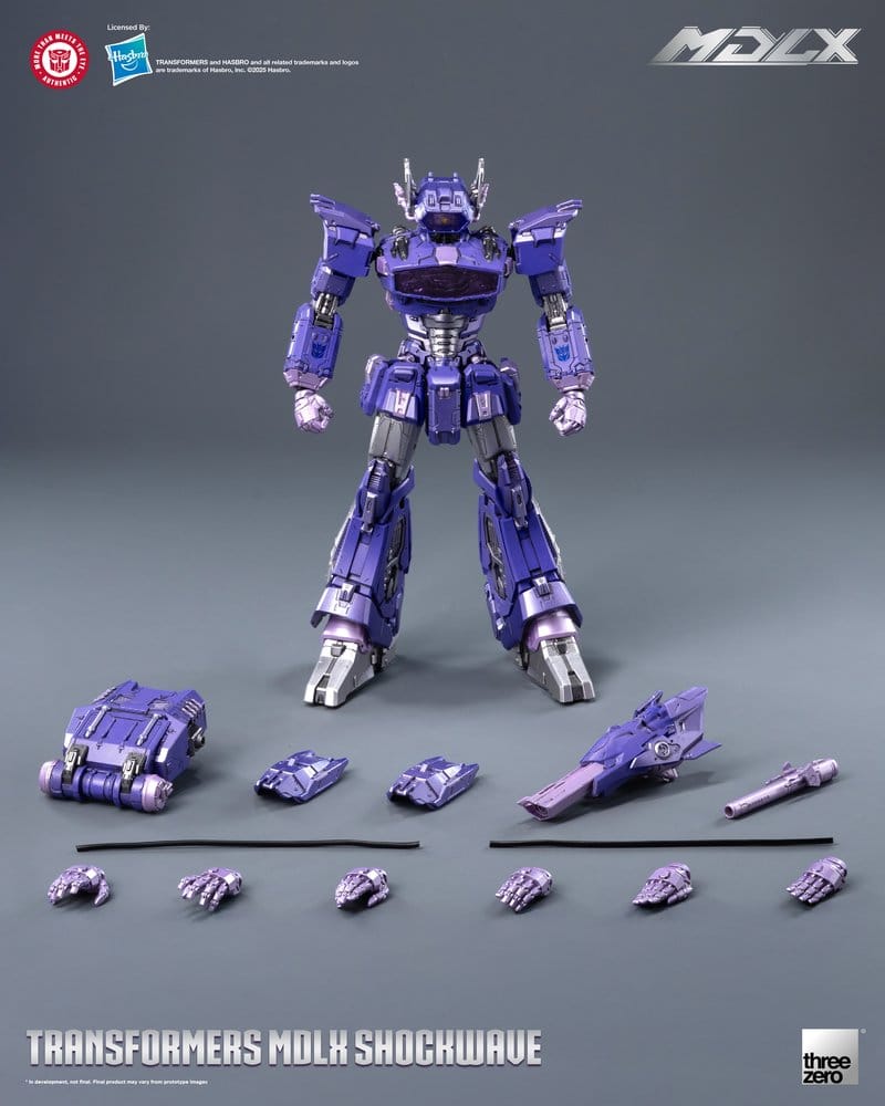 ThreeZero Transformers Shockwave MDLX Actionfigur