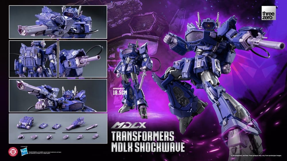 ThreeZero Transformers Shockwave MDLX Actionfigur