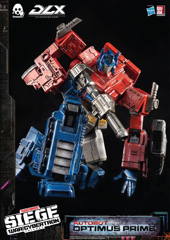 ThreeZero Transformers War for Cybertron Trilogy Optimus Prime DLX 1/6 Actionfigur