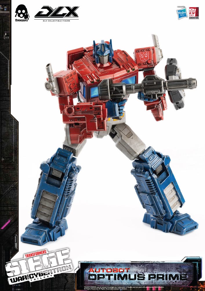 ThreeZero Transformers War for Cybertron Trilogy Optimus Prime DLX 1/6 Actionfigur