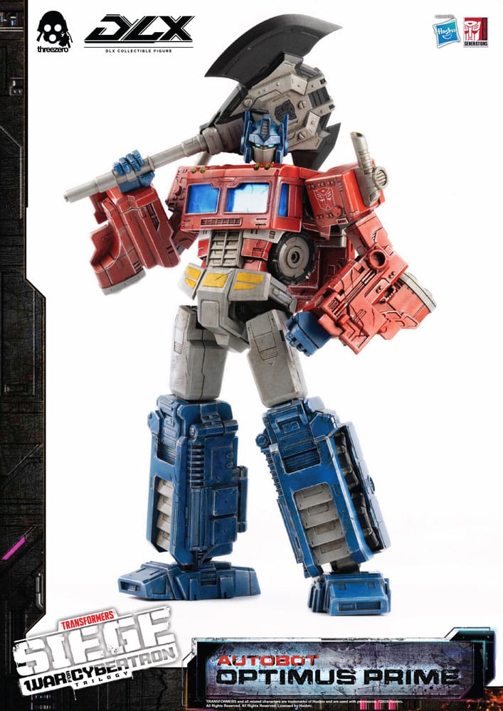 ThreeZero Transformers War for Cybertron Trilogy Optimus Prime DLX 1/6 Actionfigur
