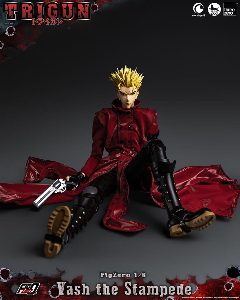 ThreeZero Trigun Vash the Stampede FigZero 1/6 Actionfigur