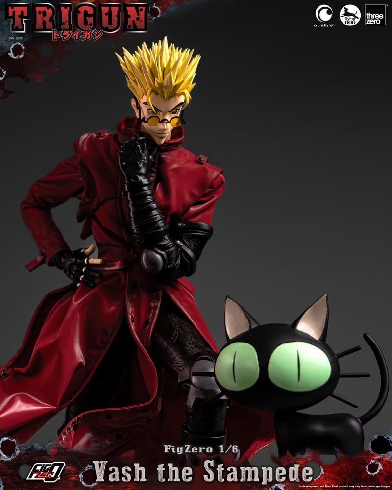ThreeZero Trigun Vash the Stampede FigZero 1/6 Actionfigur