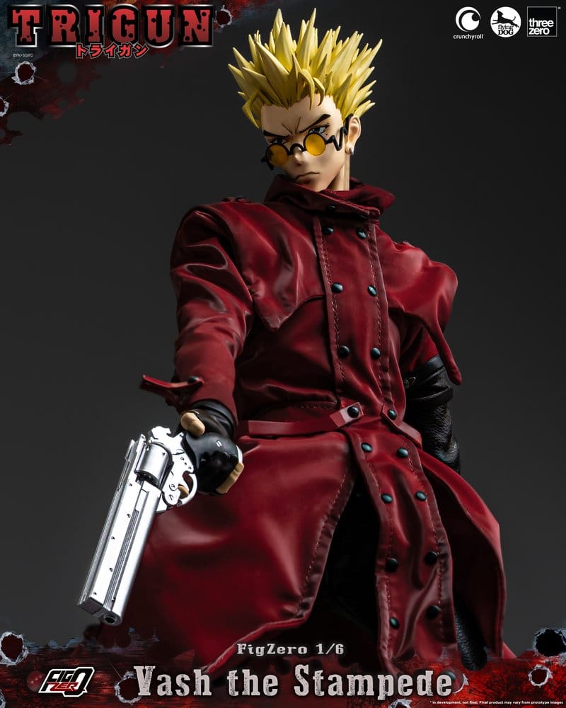 ThreeZero Trigun Vash the Stampede FigZero 1/6 Actionfigur