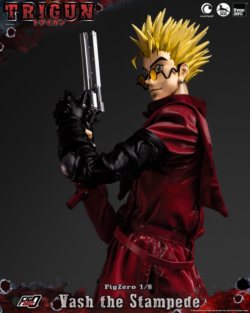 ThreeZero Trigun Vash the Stampede FigZero 1/6 Actionfigur