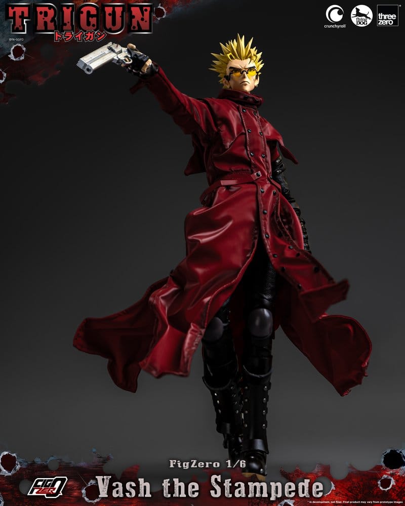 ThreeZero Trigun Vash the Stampede FigZero 1/6 Actionfigur