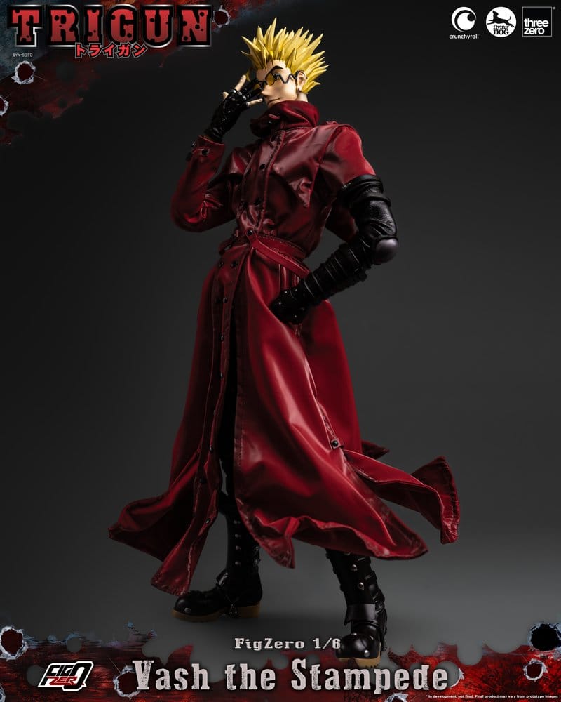 ThreeZero Trigun Vash the Stampede FigZero 1/6 Actionfigur