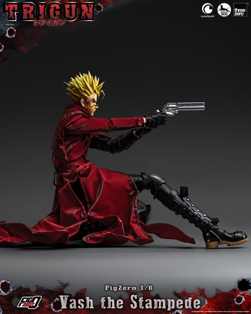 ThreeZero Trigun Vash the Stampede FigZero 1/6 Actionfigur