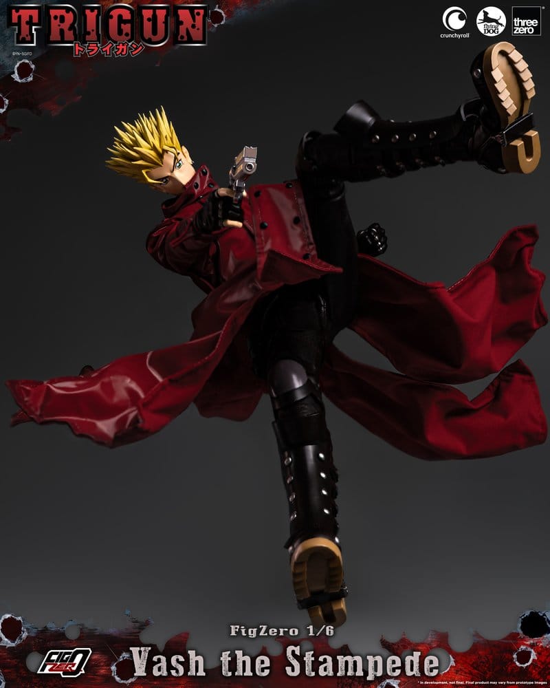 ThreeZero Trigun Vash the Stampede FigZero 1/6 Actionfigur