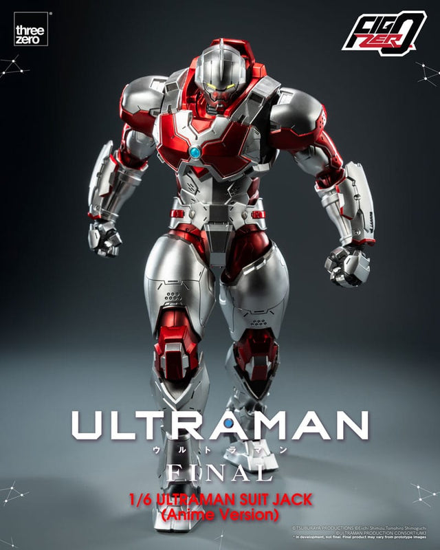 ThreeZero Ultraman Final Jack Ultraman Suit Anime Version FigZero 1/6 Actionfigur