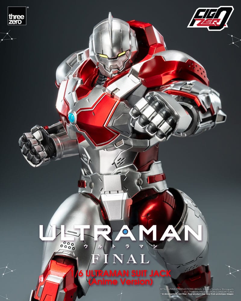 ThreeZero Ultraman Final Jack Ultraman Suit Anime Version FigZero 1/6 Actionfigur