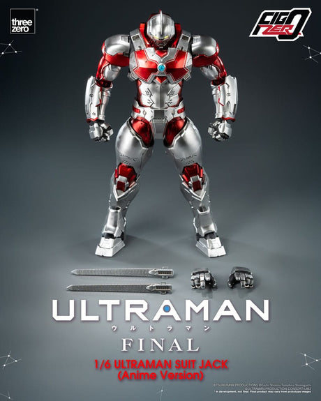 ThreeZero Ultraman Final Jack Ultraman Suit Anime Version FigZero 1/6 Actionfigur