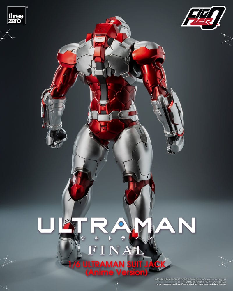 ThreeZero Ultraman Final Jack Ultraman Suit Anime Version FigZero 1/6 Actionfigur
