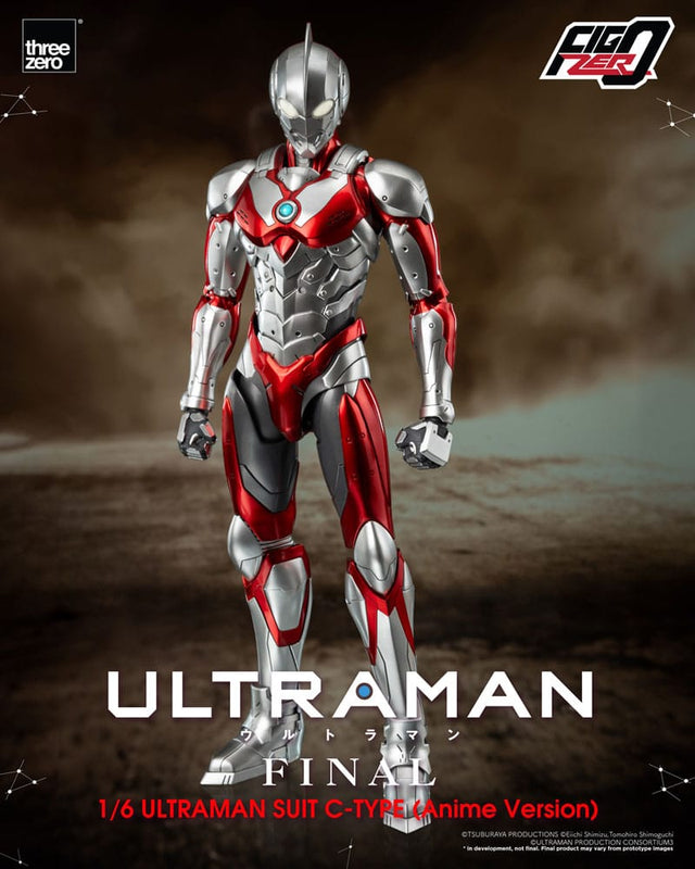 ThreeZero Ultraman Suit C-Type (Anime Version) FigZero 1/6 Actionfigur