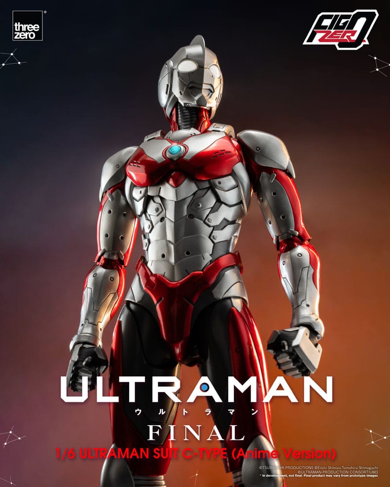ThreeZero Ultraman Suit C-Type (Anime Version) FigZero 1/6 Actionfigur