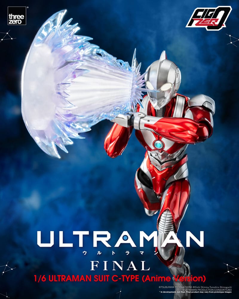 ThreeZero Ultraman Suit C-Type (Anime Version) FigZero 1/6 Actionfigur